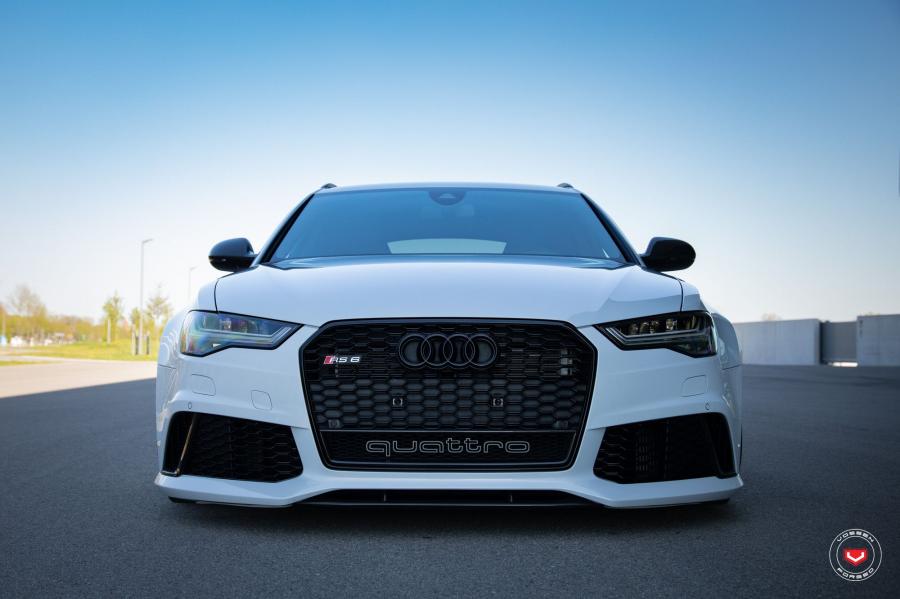  Audi RS6 Avant on Vossen Wheels (GNS-1) 2019 года  (фото 9 из 24)